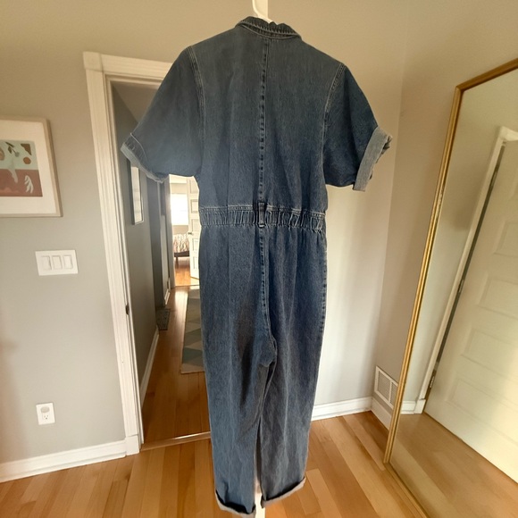 Rachel Comey Blue Denim Jumpsuit - Picture 3 of 3